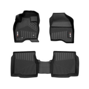 Ford Explorer Floor Mats - Front + Rear - Omac - Texan - '16-'19 Ford Explorer Floor Mats - Front + Rear - Omac - Texan - '16-'19